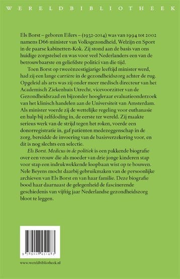 Els Borst 9789028451483 Nele Beyens, Verzenden, Gelezen, Nele Beyens