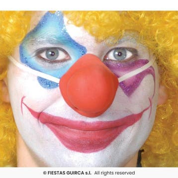 Clownsneus Latex, Verzenden, Nieuw, Feestartikel