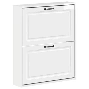 vidaXL Wandgemonteerde Schoenkast UTRECHT 71 x 17 x 86 cm, Verzenden, Nieuw