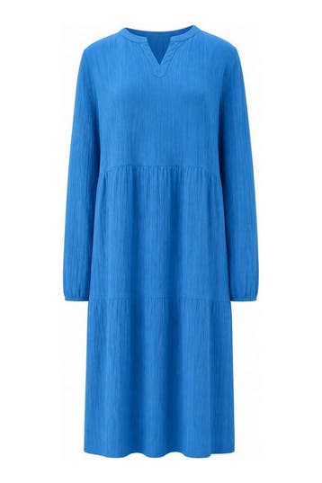 Cecil Jurk in maat L Blauw, Kleding | Dames, Cecil, Verzenden, Zo goed als nieuw, Blauw