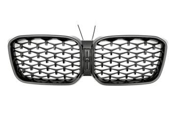 LED Grille glans zwart geschikt voor BMW X3 X4 G01 G02 LCI |
