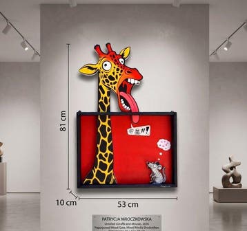Patrycja Mroczkowska - „Blind Date” 3D Pop Art XL