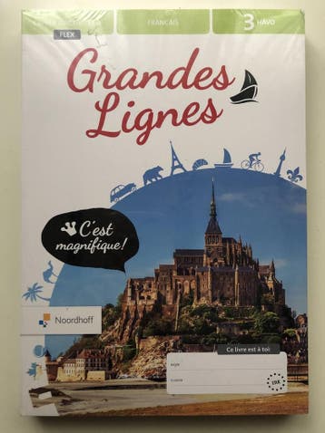 Grandes Lignes 6e ed havo 3 FLEX cahiers dactivités, Verzenden, Gelezen