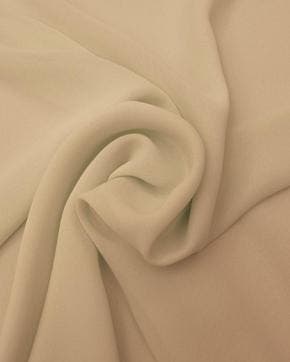 High Multi Chiffon Beige, Hobby en Vrije tijd, Stoffen en Lappen, Nieuw, Beige