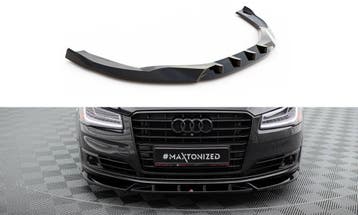 Voorspoiler Audi A8 D4 Facelift, Ophalen of Verzenden, Nieuw