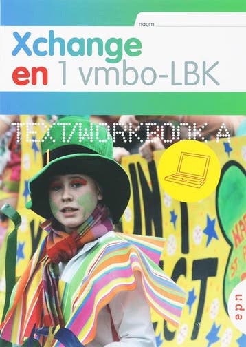 Xchange 1 Vmbo LBK Textworkbook BC 9789011096073, Zo goed als nieuw