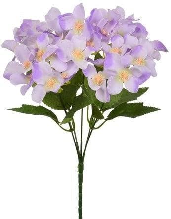 Hortensia Hydrangea Lila Zijdenbloem 30 cm, Ophalen of Verzenden, Nieuw