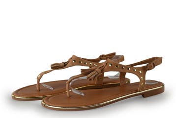 Graceland Slippers in maat 41 Beige, Slippers, Verzenden, Beige, Zo goed als nieuw