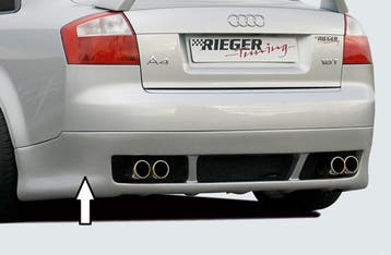 Rieger achteraanzetstuk | A4 (8E) Type B6: 11.00-10.04 - Lim, Auto-onderdelen, Carrosserie en Plaatwerk, Verzenden, Nieuw, Audi