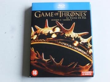 Game of Thrones - Seizoen 2 (5 Blu-ray), Cd's en Dvd's, Dvd's | Tv en Series, Ophalen of Verzenden, Zo goed als nieuw