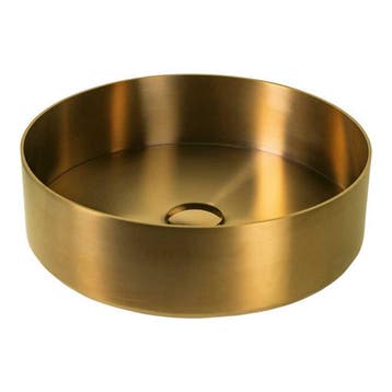 Waskom Lanesto Vanity 40x11,5 cm Goud (excl kraan incl, Ophalen of Verzenden, Nieuw