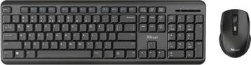Trust TKM 350 - Draadloos Toetsenbord en Muis - Qwerty -, Verzenden, Nieuw