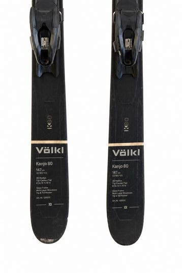 Völkl Kanjo 80 + Marker FDT 10 Bindingen-154, Overige merken, Gebruikt, Ophalen of Verzenden, Carve