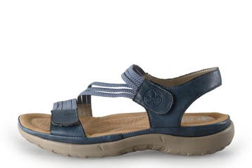 Rieker Sandalen in maat 41 Blauw, Sandalen of Muiltjes, Zo goed als nieuw, Rieker, Verzenden