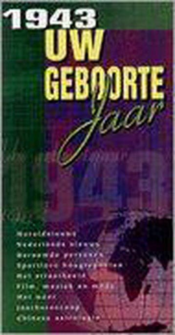 Uw Geboortejaar 1943, Boeken, Verzenden, Gelezen