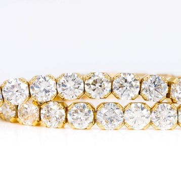 Armband - 14 karaat Geel goud - 18.10ct. tw. Diamant, Nieuw