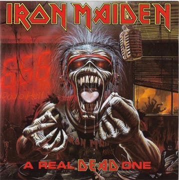 cd - Iron Maiden - A Real DEAD One, Cd's en Dvd's, Verzenden, Zo goed als nieuw