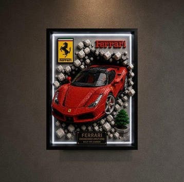 Lego Merchandise - Art - Ferrari – Engineered Emotions by, Kinderen en Baby's, Speelgoed | Duplo en Lego, Nieuw