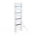 Rolsteiger Original 75x250 10,2m werkhoogte tegen de gevel, Doe-het-zelf en Verbouw, Steigers, Verzenden, Nieuw, Rolsteiger of Kamersteiger