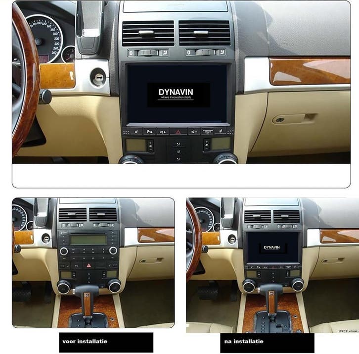 Navigatie VW Touareg carkit android 15 apple carplay dynavin, Auto diversen, Autoradio's, Nieuw, Ophalen of Verzenden
