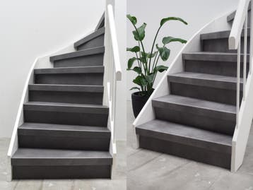 FABRIEKSLEEGVERKOOP! Natuurlijk grijs traprenovatie PVC, PVC-traprenovatie, Overige typen, Ophalen of Verzenden, Nieuw
