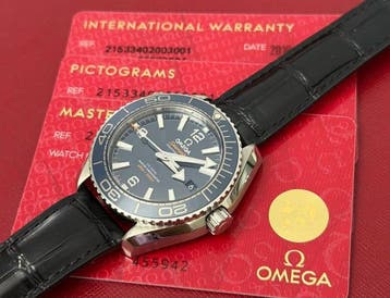 Omega - Seamaster Planet Ocean - 215.33.40.20.03.001 - Heren, Nieuw