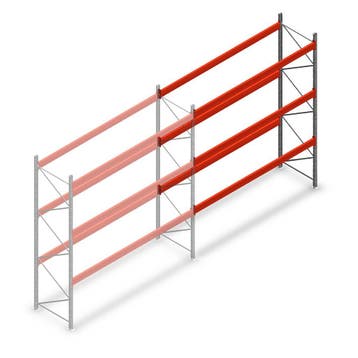 Gebruikte Stow palletstelling 5400x3600x1100mm (hxbxd) 3