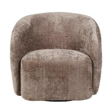 Draaibare Fauteuil Yara Clay | Starfurn, Ophalen of Verzenden, Nieuw