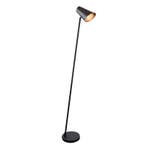 Moderne vloerlamp zwart, Taro, met schakelaar, Nieuw, Ophalen of Verzenden, Metaal, Modern