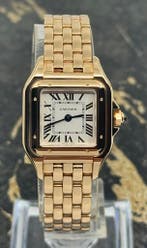 Cartier Panthère de Cartier Small - Rose Gold - WGPN0060, Nieuw, Goud, Polshorloge, Goud