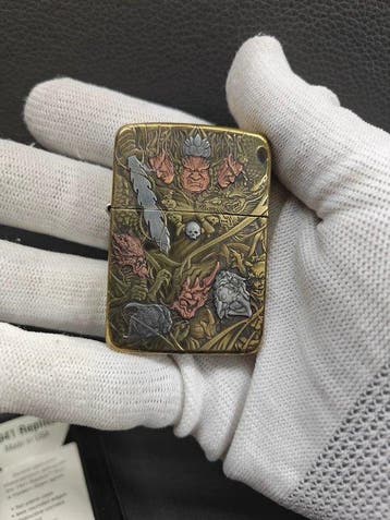Zippo - King Wolf Studio Acala (Fud My) Themed Edition, Verzamelen, Nieuw