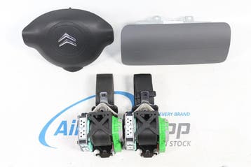 AIRBAG SET – PANEEL DONKERGRIJS CITROEN BERLINGO (2008-2018), Gebruikt, Citroën