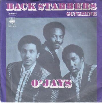 vinyl single 7 inch - OJays - Back Stabbers, Verzenden, Zo goed als nieuw, 7 inch, Pop