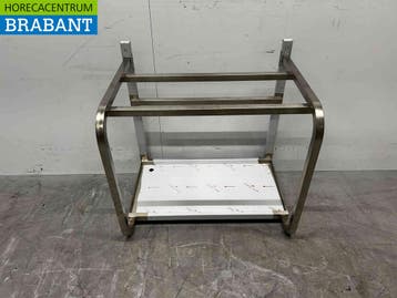 RVS Wandrek Wandschap Schap 68 x 50 x 70 cm Horeca, Ophalen of Verzenden, Nieuw zonder verpakking