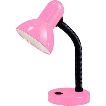 LED Bureaulamp - Velvin Brin - E27 Fitting - Aan/Uit, Ophalen of Verzenden, Nieuw, Metaal, Overige fittingen