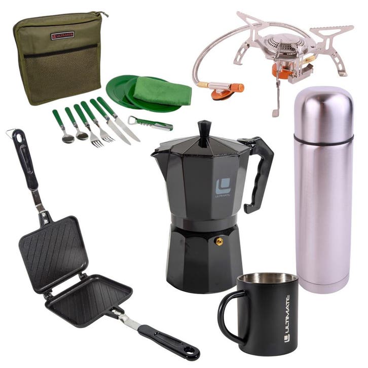 Ultimate Cooking And Coffee Set, Watersport en Boten, Hengelsport | Algemeen, Nieuw, Verzenden