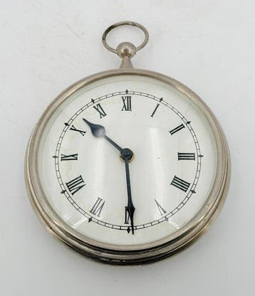 Klok - Staal - 1980-1990 - Zakhorloge Wandklok