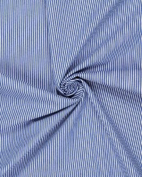 Denim Stretch Strepen Blauw, Nieuw, Blauw