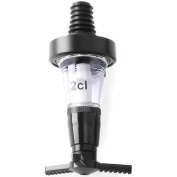 Maatschenker | BarUp | RVS/Kunststof | 2cl | Non-Drip HENDI, Verzenden, Nieuw in verpakking