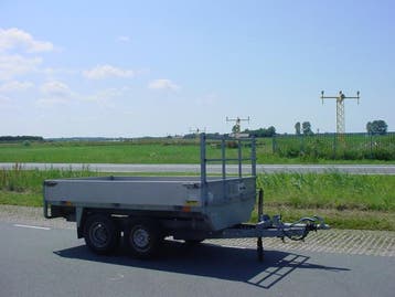 Fripaan ZTK27 achterwaartse kipper afm. 270x160cm 2700kg, Auto diversen, Ophalen, Gebruikt