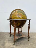 Globe bar - Hout - Bar Mappemonde Italiaans, Antiek en Kunst