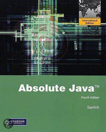 Absolute Java:International Version - Savitch Walter, Verzenden, Zo goed als nieuw, Savitch Walter