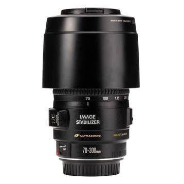 Canon EF 70-300mm f/4-5.6 IS USM met garantie, Ophalen of Verzenden, Gebruikt