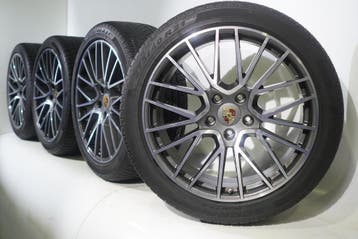 Porsche Cayenne Coupé 21 inch velgen Pirelli Winterbanden Or, Gebruikt, Velg(en), 21 inch, Winterbanden