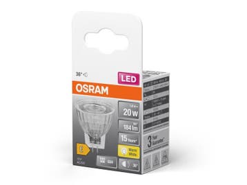 9x LED Star Classic Reflector Spot Osram, gu4 mr11, 2.5w, Nieuw