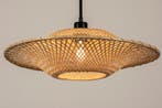 Rietveld Hanglampen - Bruin, Naturel - Metaal, Rotan, Verzenden, Nieuw