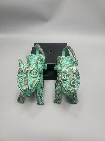 Leopard - Figuur - Nigeria (Zonder minimumprijs)