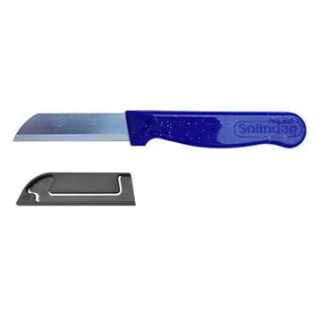 Solingen Schilmesje Robuust Handvat – RVS Glad – 16 cm m, Ophalen of Verzenden, Nieuw, Rvs of Chroom
