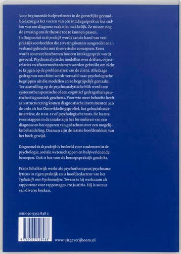 Diagnostiek in de praktijk 9789053528488 Frans Schalkwijk, Verzenden, Gelezen, Frans Schalkwijk