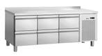 Bartscher Koelwerkbank | 420L | 6 Laden 1/1 GN | 0°C/+10°C |, Ophalen of Verzenden, Nieuw